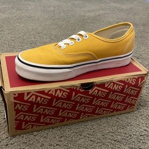 Vans authentic ochre/true white